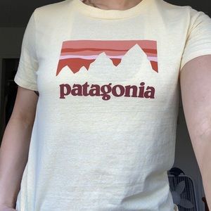Light yellow Patagonia shirt